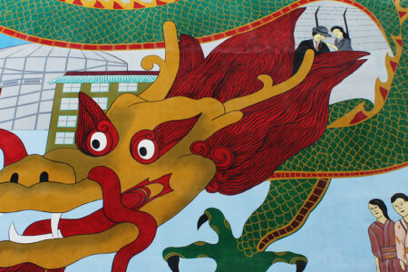 Dragon Mural in Seattle's International District
