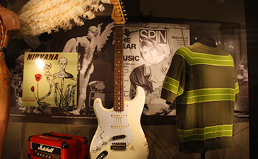 Nirvana exhibit at EMP Musuem