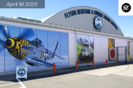 The Flying Heritage & Combat Armor Museum at the Paine Field in Everett.