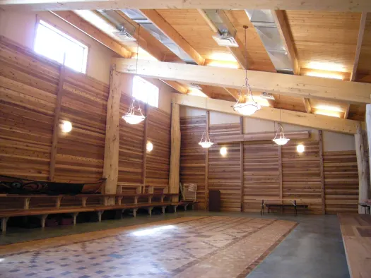 Interior of Traditional Longhosue