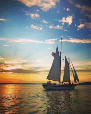 Sunset Sail Seattle Boat Ride